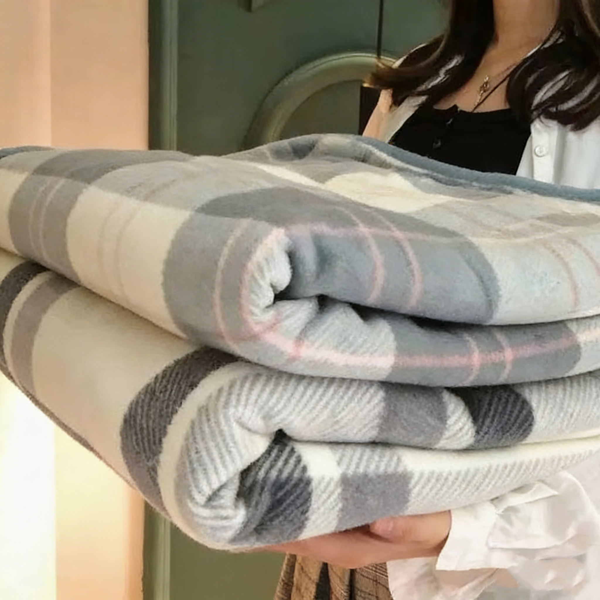 1pc Wearable Blankets Shawl Bl – Shawl Wrap Winter Bewertung und Preis