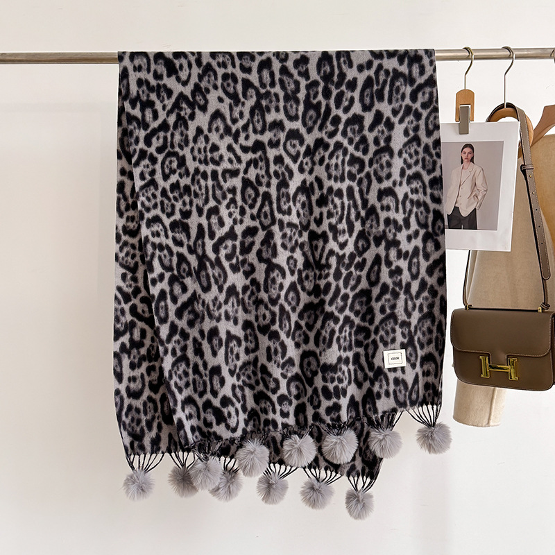 New Luxury Winter Leopard Two- – Shawl Wrap Winter Bewertung und Preis