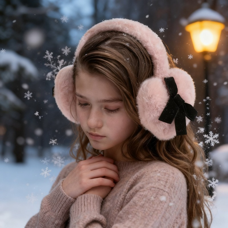1pc Women's Winter Solid Color – Earmuffs Foldable Bewertung und Preis