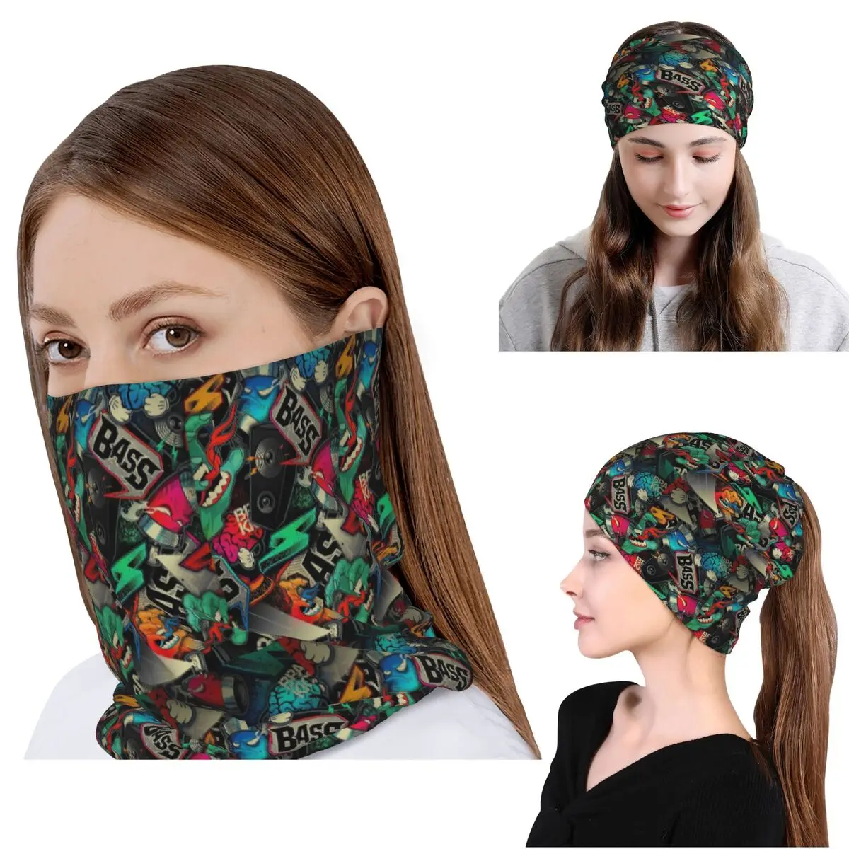 Urban Pattern Hip Hop Graffiti – Knit Beanie Hat Warm Bewertung und Preis