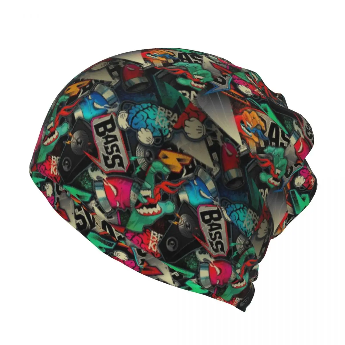 Urban Pattern Hip Hop Graffiti – Knit Beanie Hat Warm Bewertung und Preis