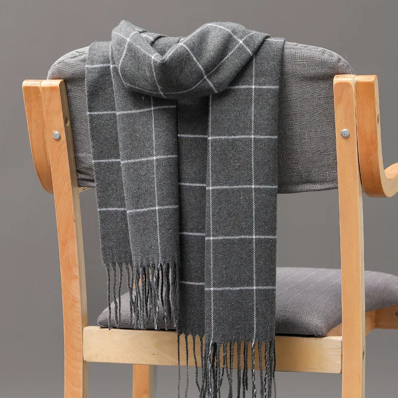 2023 New Winter Men Scarf Keep – Wool Scarf Men Bewertung und Preis