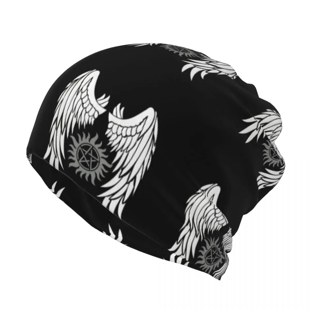 Supernatural Wings And Logo Ba – Knit Beanie Hat Warm Bewertung und Preis