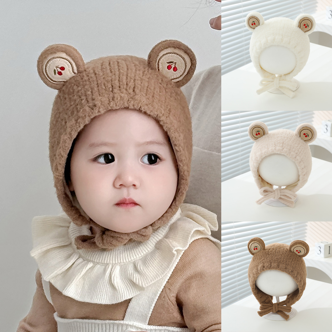 Autumn Winter Baby Knitted Hat – Knit Beanie Hat Warm Bewertung und Preis