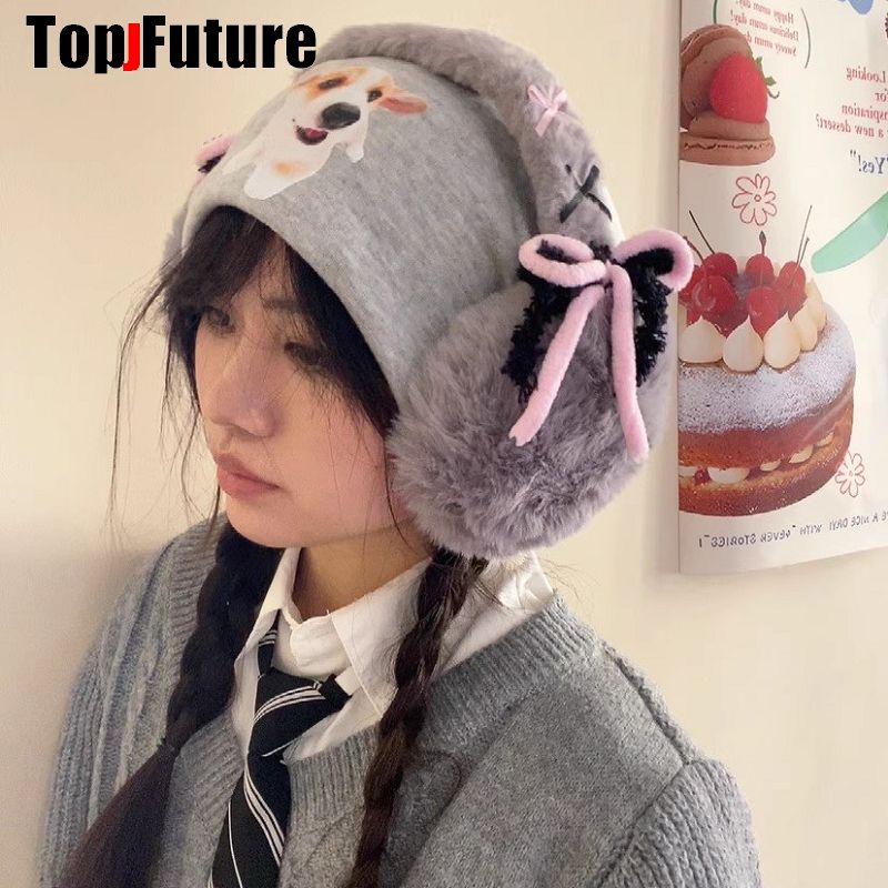Harajuku Y2k Cute Sweet Lolita – Earmuffs Foldable Bewertung und Preis