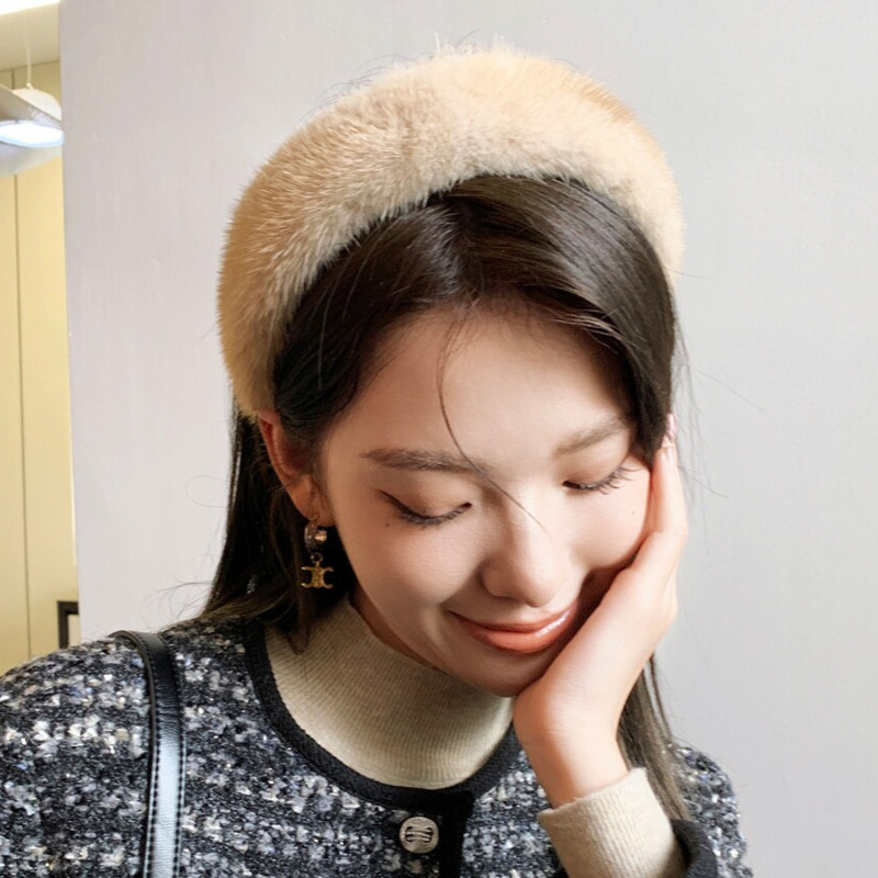 Real Mink Fur Headband Natural – Winter Headband Fleece Bewertung und Preis