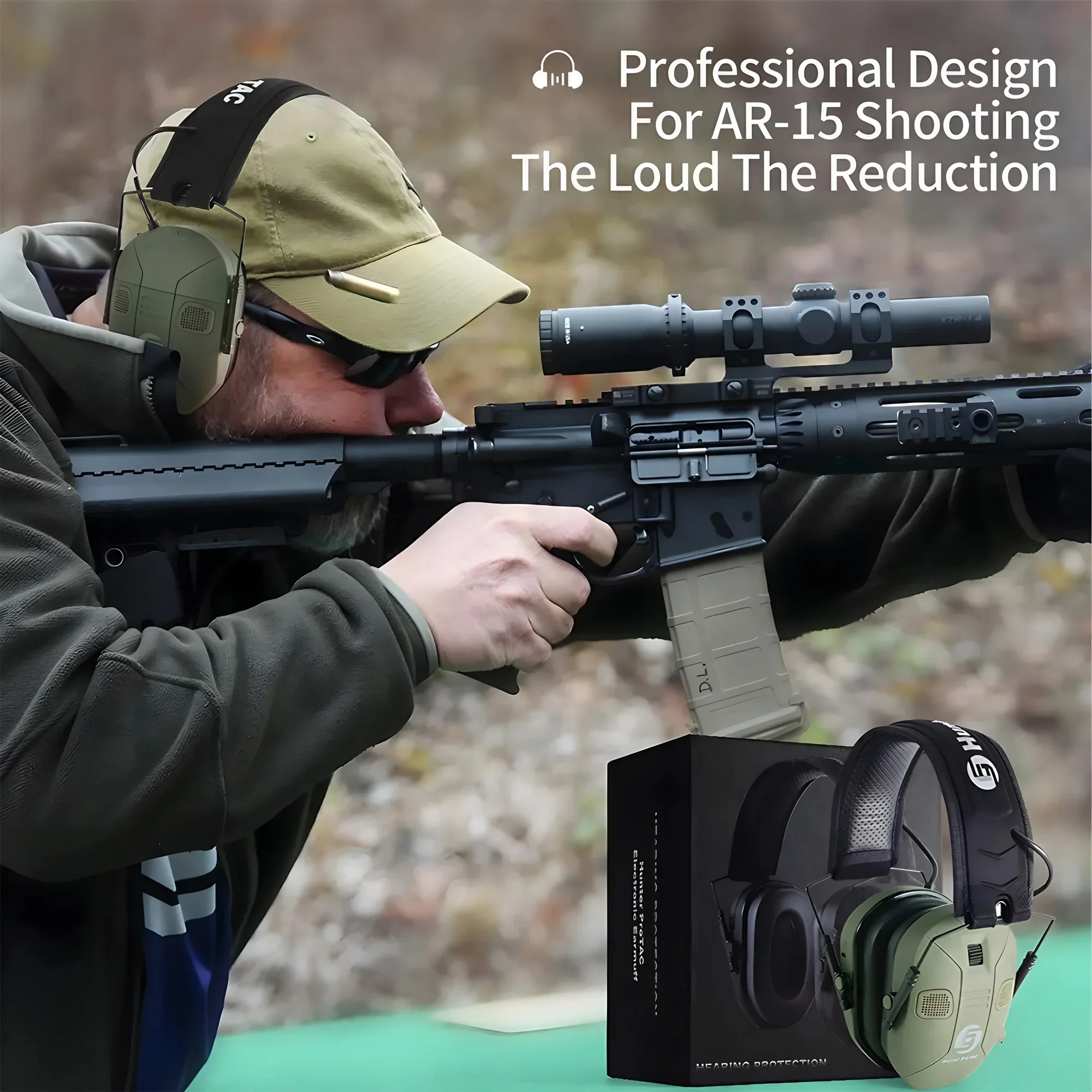 Foldable Tactical Electronic E – Earmuffs Foldable Bewertung und Preis