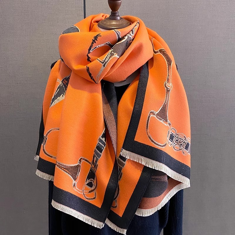 Retro Rider Horse Imitation Ca – Wool Scarf Men Bewertung und Preis