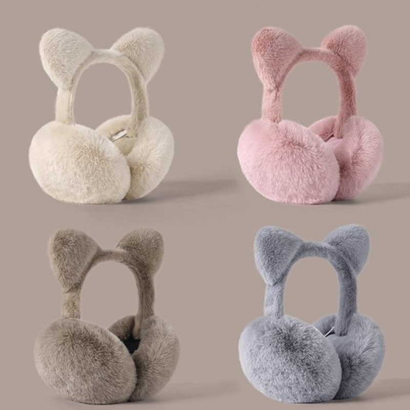 Cat ears foldable earmuffs plu – Earmuffs Foldable Bewertung und Preis