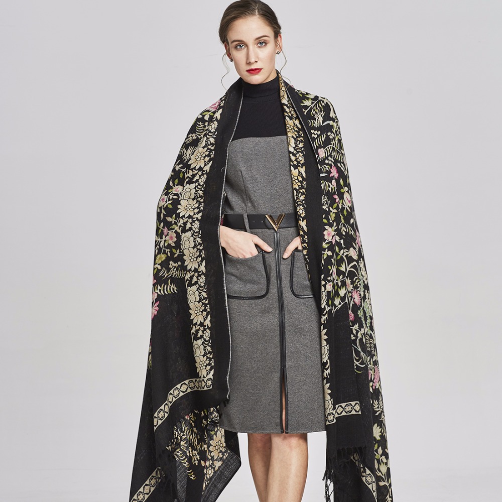 Luxury Brand Scarf Female Male – Wool Scarf Men Bewertung und Preis