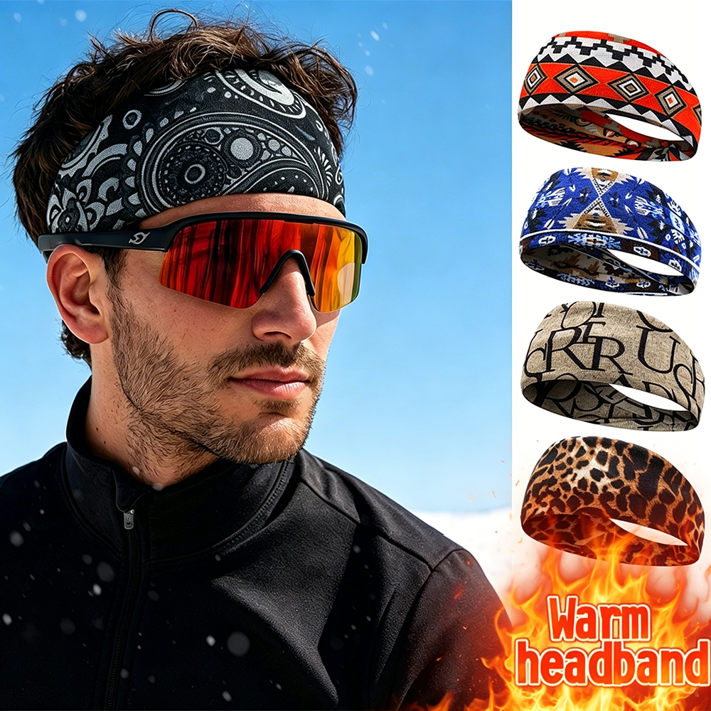 Printed Fleece Headband Winter – Fleece Ear Warmer Band Bewertung und Preis