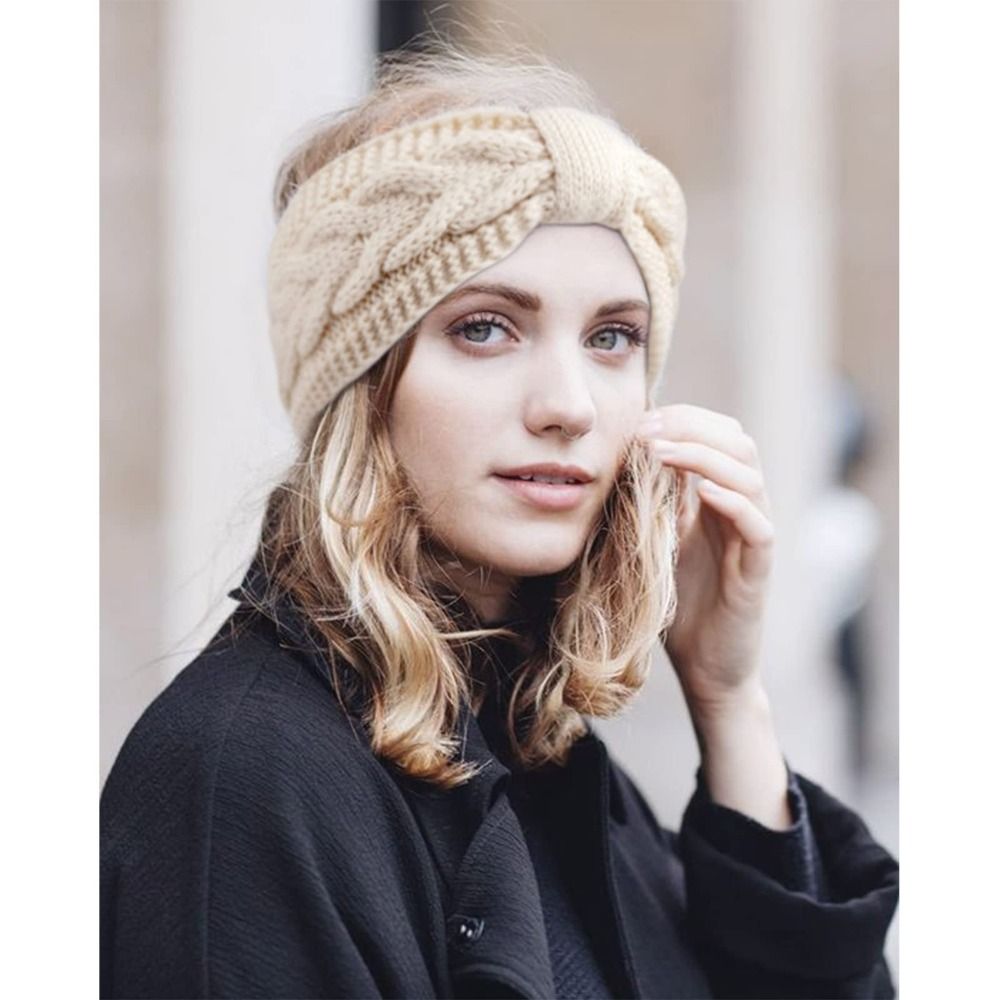 Winter Knitted Women Headbands – Winter Headband Fleece Bewertung und Preis