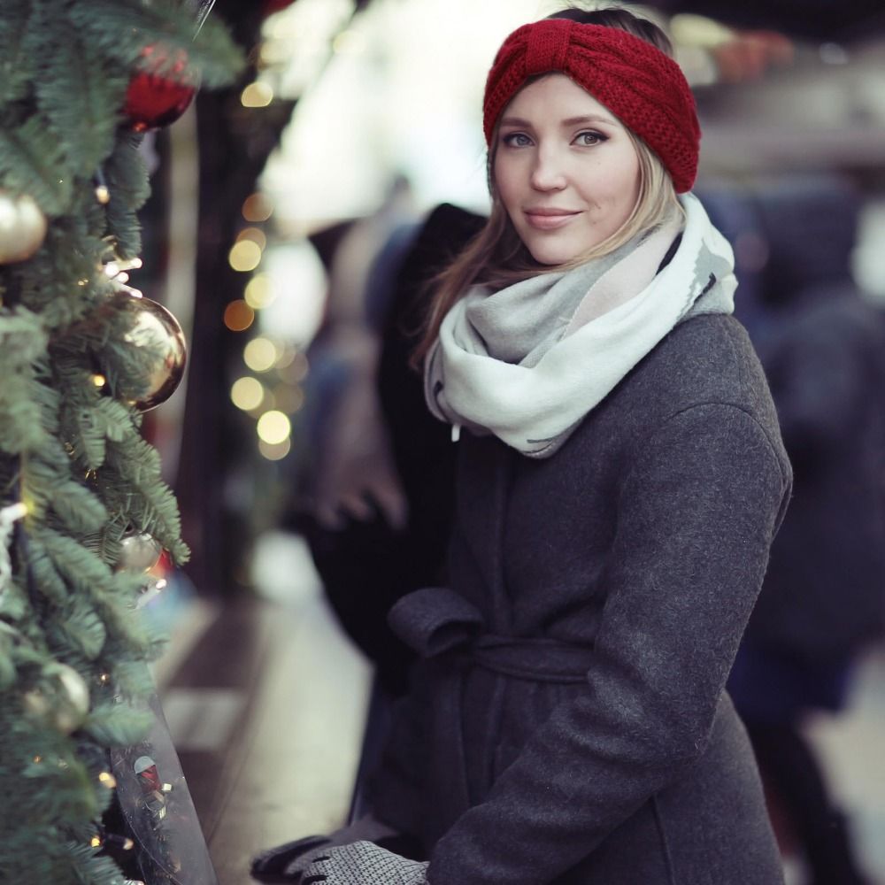 Winter Knitted Women Headbands – Winter Headband Fleece Bewertung und Preis